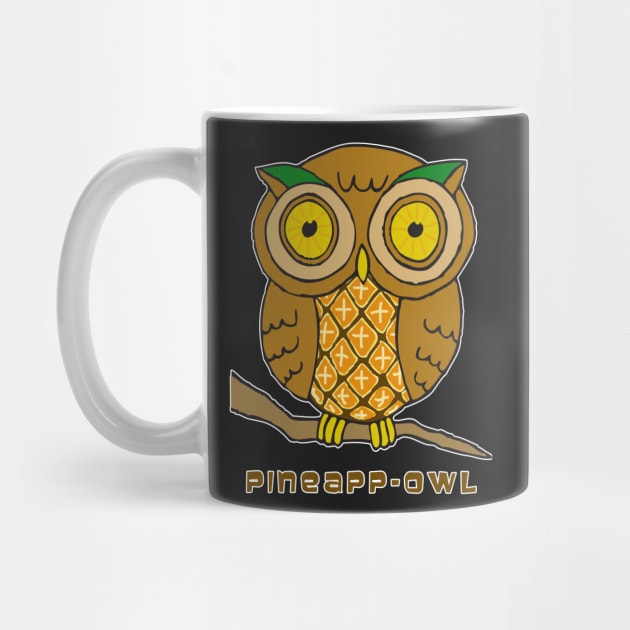 Pineapp-owl by headrubble